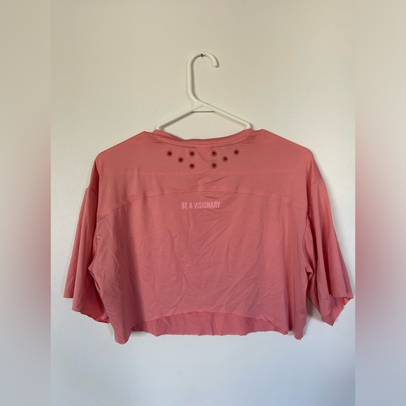 Gymshark SOL LIFT CROP TEE Coral Small - Picture 6 of 7